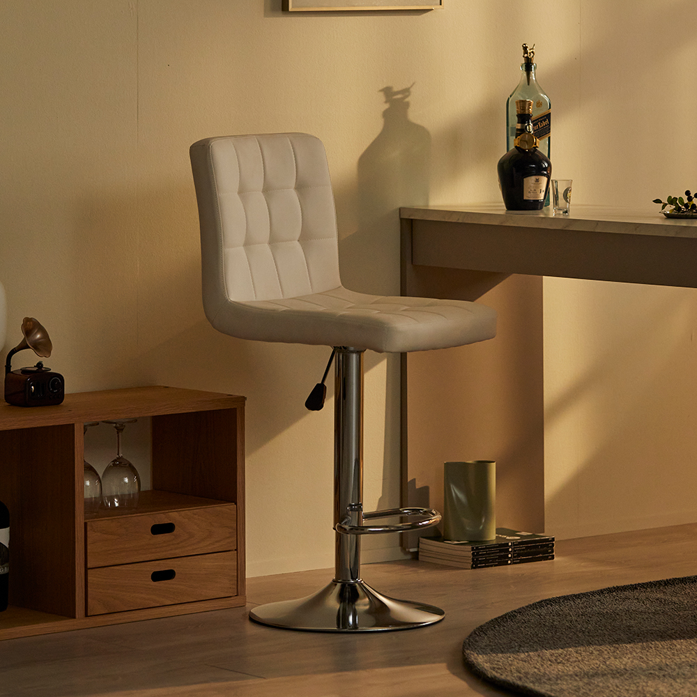 16피스 SB 1+1 아일랜드 식탁 홈 바 의자 바텐 스툴 높은 스탠딩 회전 발걸이형 체어