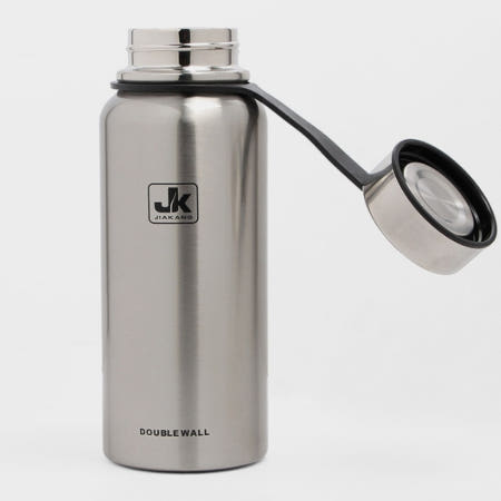 달콤한잡화점 800ml 실버 더블월 진공보온병 스텐보틀 휴대용물통 아이스텀블러