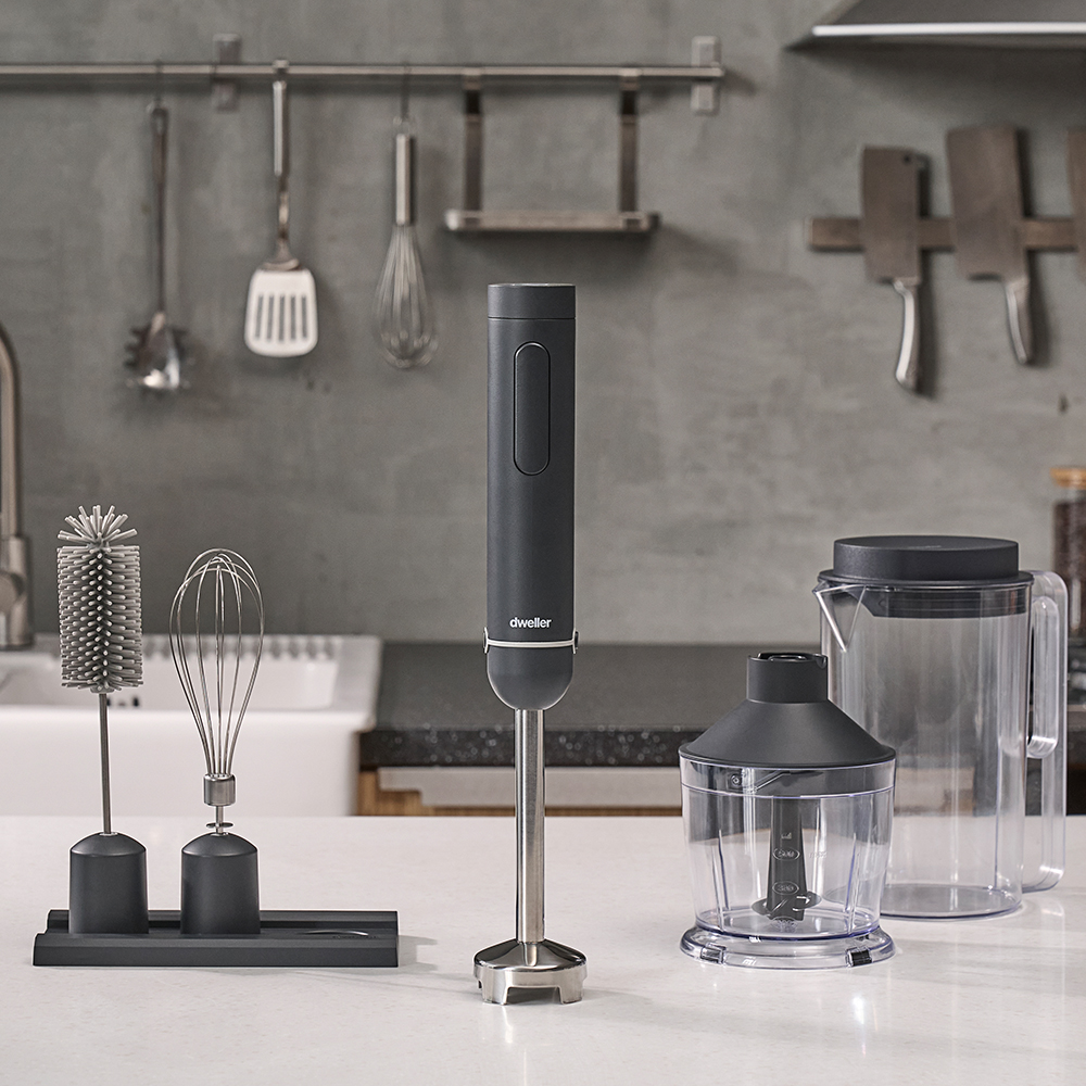 [본사직영] 최현석X드웰러 에어스틱 무선 핸드 블랜더 믹서 블렌더
