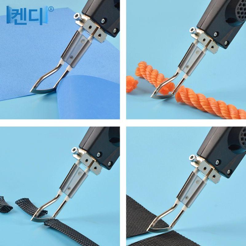 인두 재단기 전기 현수막 절단기 커팅 스티로폼 칼 곡선형 칼날 2개 KD-7-3 NO.10.2 2개+종이 - 상세 이미지 4