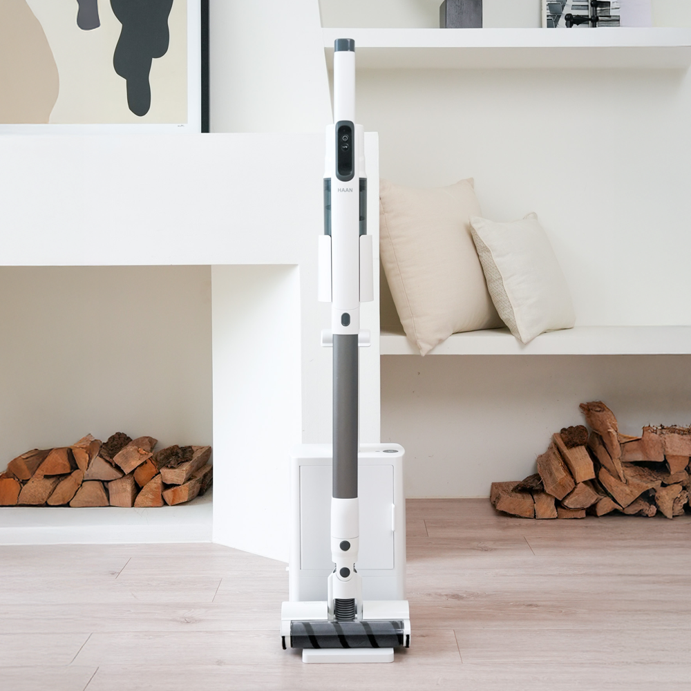 [브러쉬&먼지백 제공] 한경희 파워슬림 글라이드 스테이션 무선 진공청소기 HTVC-3000