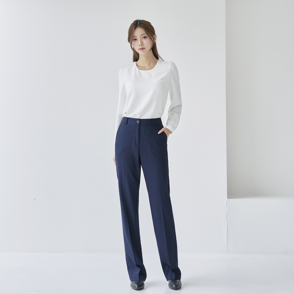 빅사이즈 여성정장바지 슬랙스추천 면접복장 심플정장바지