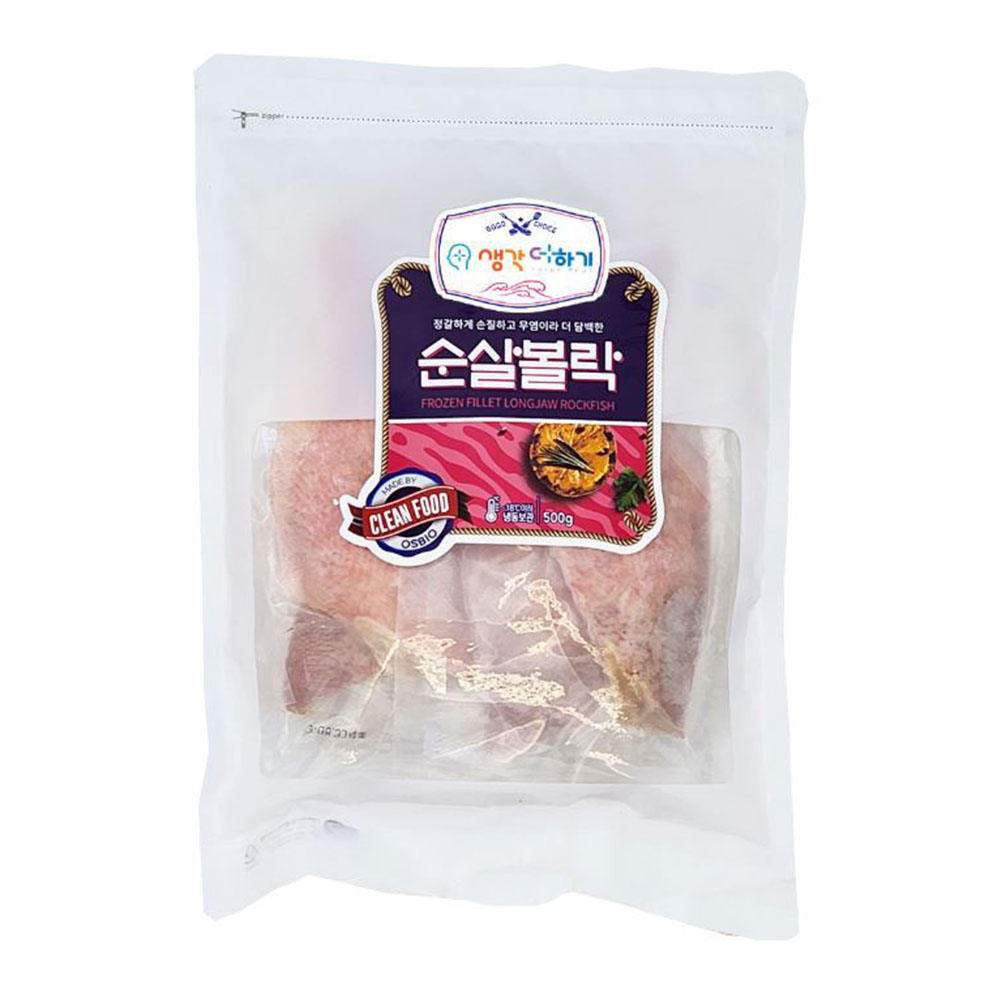담백한 순살 볼락 5쪽 초간편 맛있는 무염 원물 손질 생선 - 메인 이미지