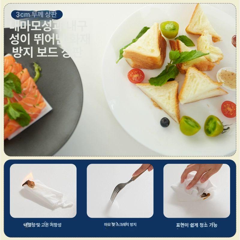 자작나무 카페 테이블 원목 식탁 인테리어 라운드 디자인 알토 - 상세 이미지 3