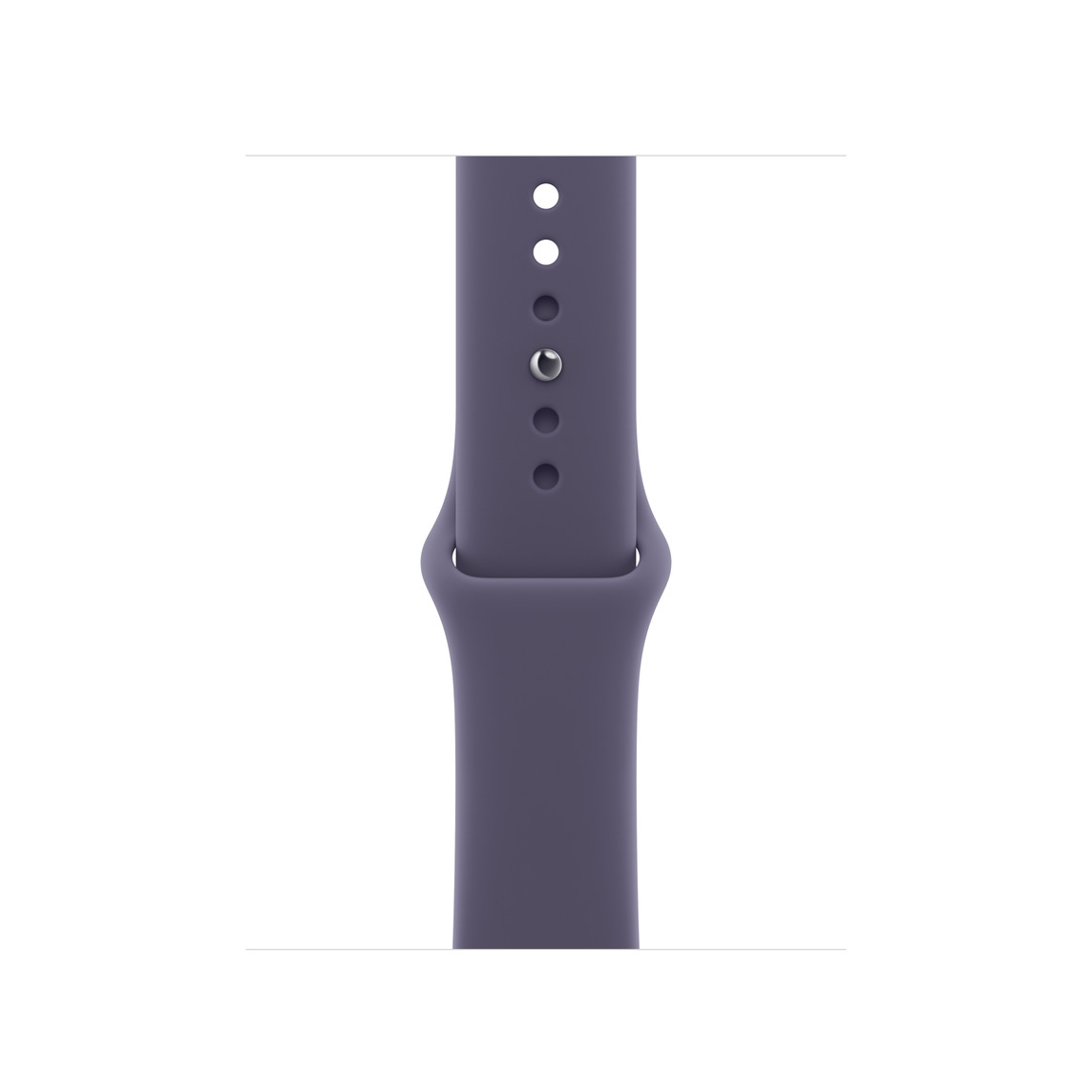 애플 정품 애플워치 스트랩 42mm 스포츠 밴드, M/L, 퍼플 포그 - 상품 이미지