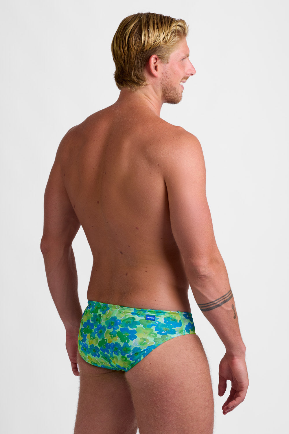 졸린 BROLYN Swim Brief - Water Blossom - 상세 이미지 5