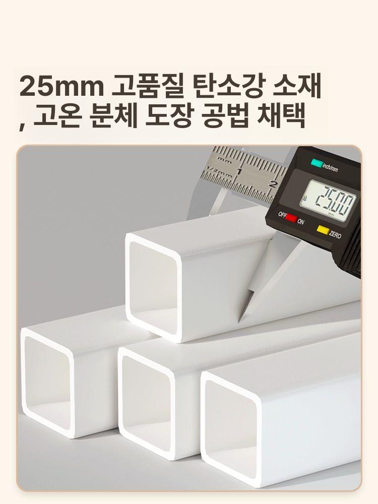 시스템행거 비키니 옷장 자취방 드레스룸 수납 조립식 원룸 옷걸이행거 자취 드레스룸행거 125 소형 설치불필요 강화 자석형 2문 완제품 - 상세 이미지 4