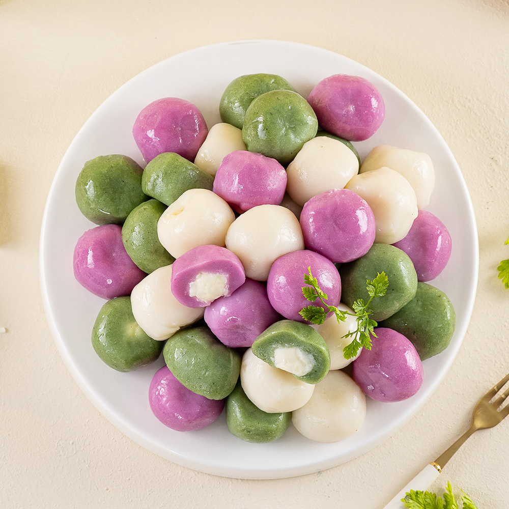 귀정떡방 우유 크림치즈 가득 모듬 치즈볼떡 500g - 상세 이미지 2
