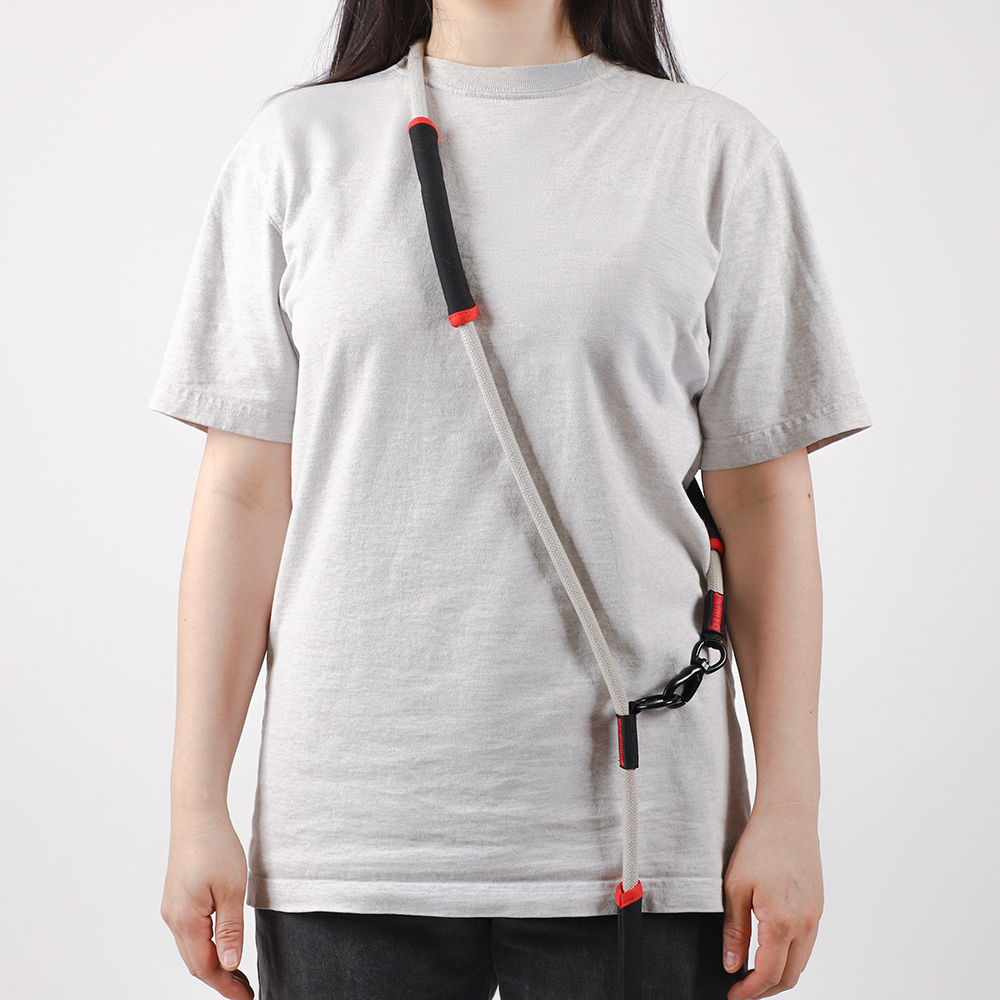 강아지 리드줄 핸즈프리 산책줄 대형견 리드줄 로프 리쉬 2.3m