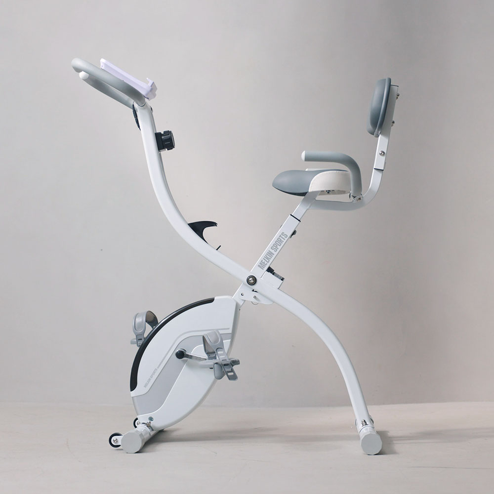 멜킨 폴민 실내 자전거 가정용 접이식 바이크 유산소 운동 기구 헬스 사이클 차콜블랙