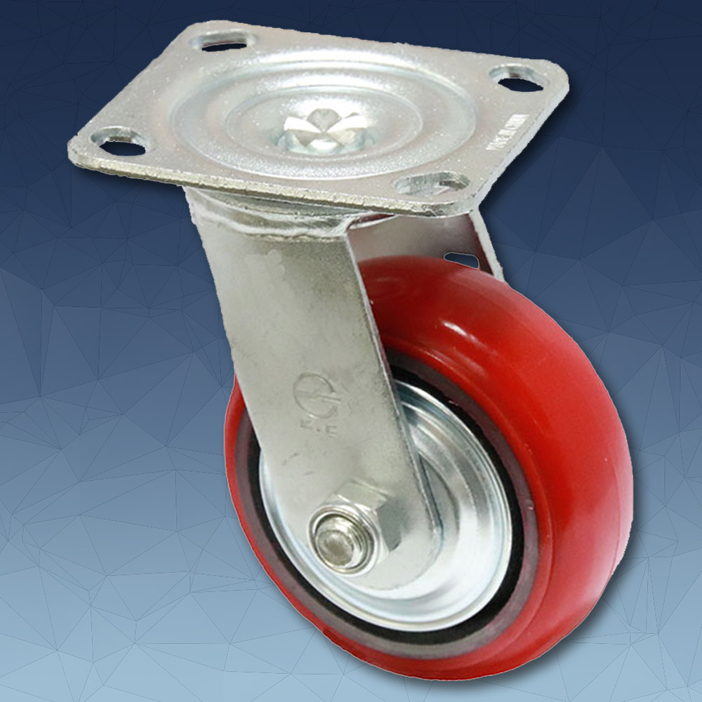 경창캐스터 중하중용캐스터 보급형 4340S A1 PC, 1개