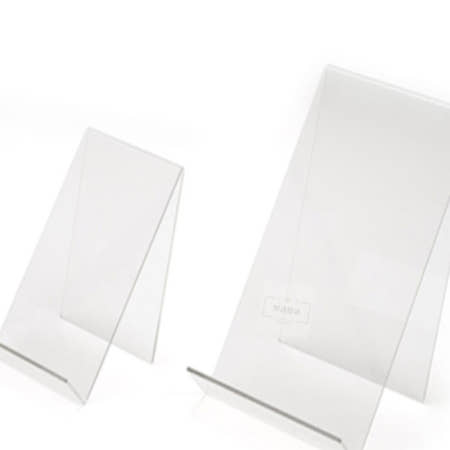 보급창고4호점 아크릴 진열대 핸드폰진열대 아크릴책꽂이스탠드 상품받침대