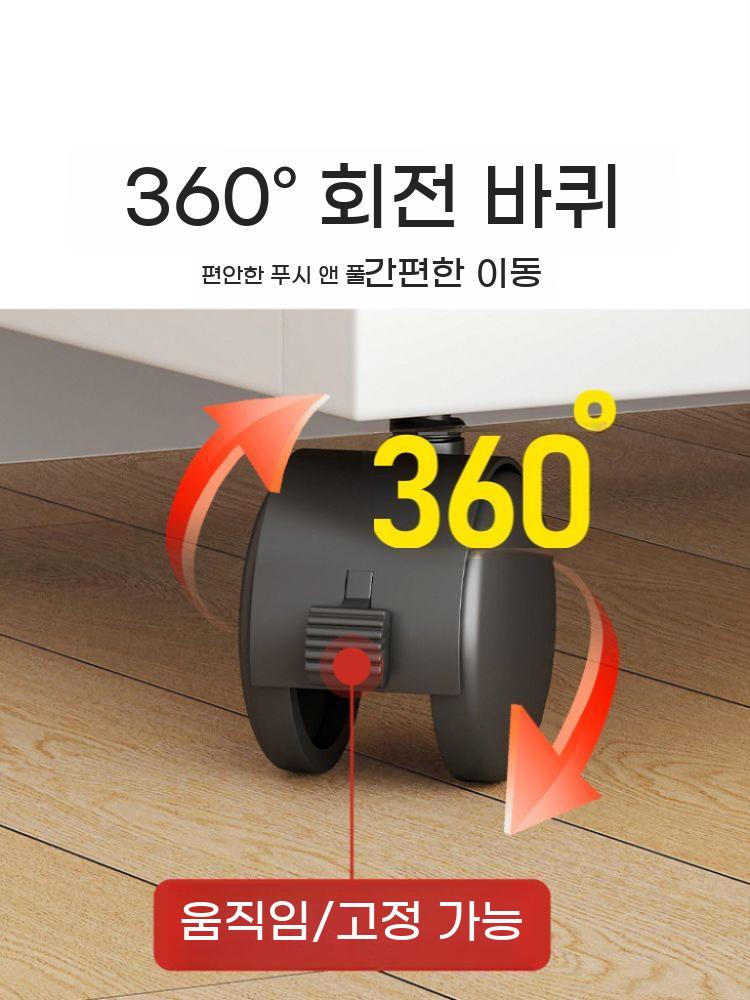 책가방 정리대 가방장 학원가방 정리 이동형 우드 공부방 정리함 수납함 - 상세 이미지 2