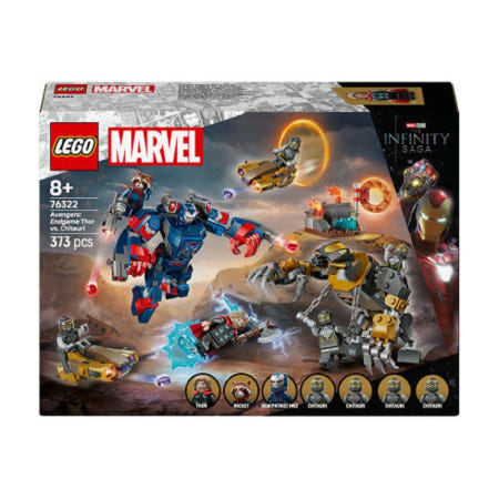 레고 마블 엔드게임 영화 속 치타우리 격퇴하는 토르 전투 액션 학습교재 수업교구 어린이 선물