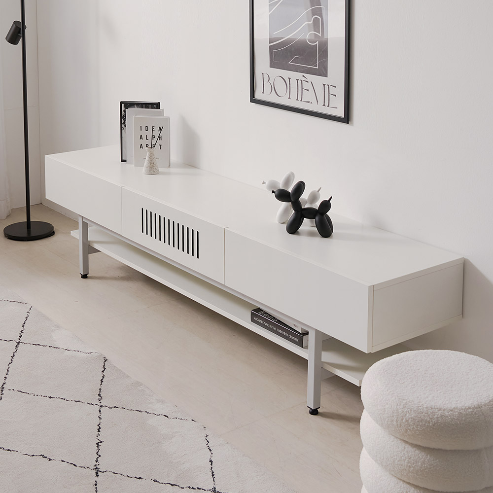 스탠스 높은 거실장 2000 티비다이