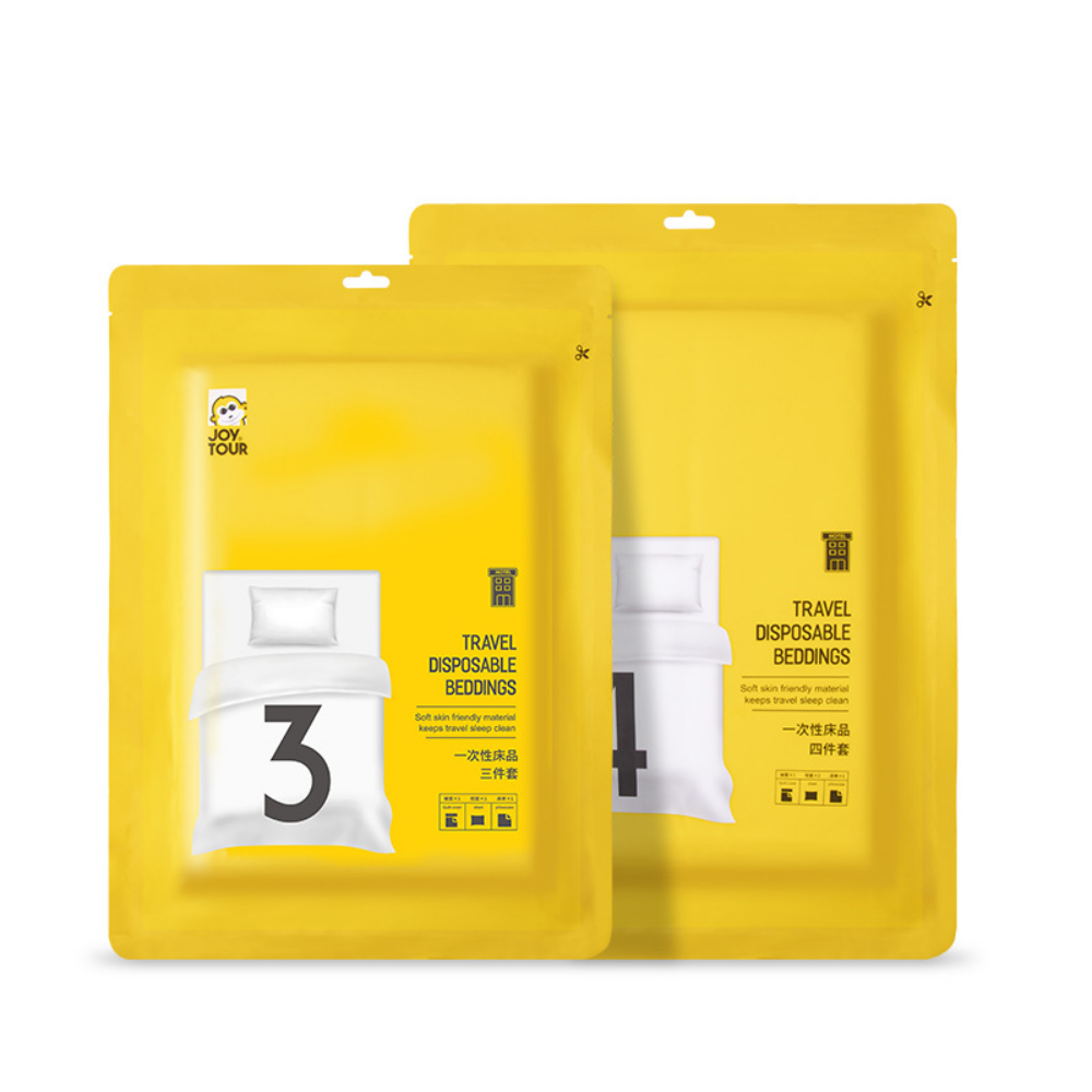 일회용침대커버 일회용침대시트 1회용 세트 베개 이불 여행용 베드 침구 베드버그 동남아 싱글