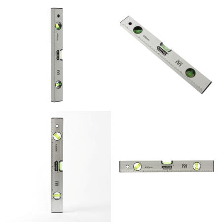 달콤한잡화점 3way 벨런스 자석 수평계 40cm 자석수평계 타일작업공구 타일시공공구