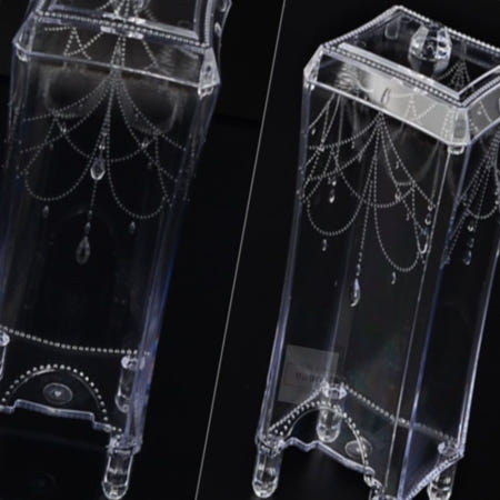 보급창고4호점 화장솜 케이스 크리스탈화장솜케이스