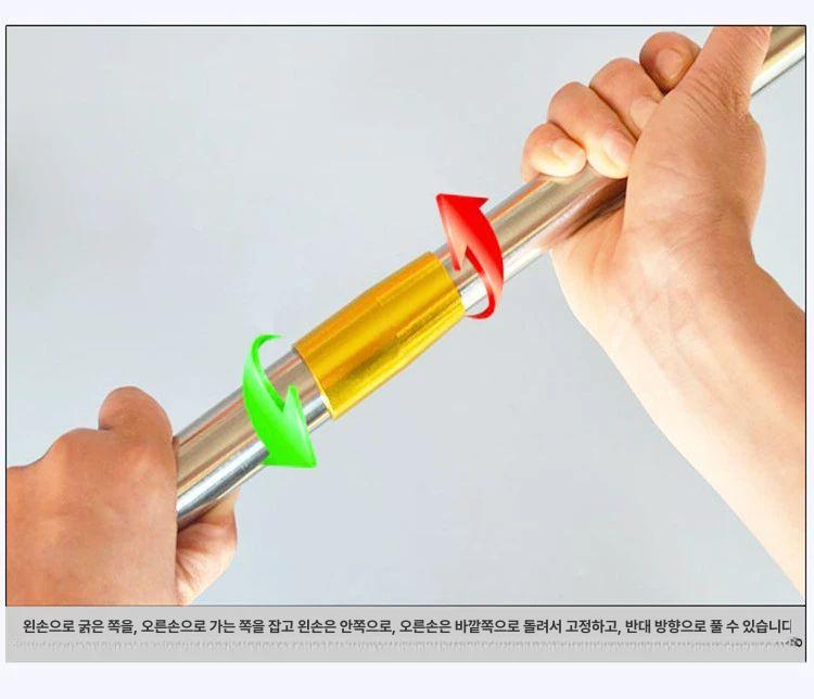 다용도장대 막대기 조절봉 알루미늄봉 긴장대 다용도 1.5m - 상세 이미지 4