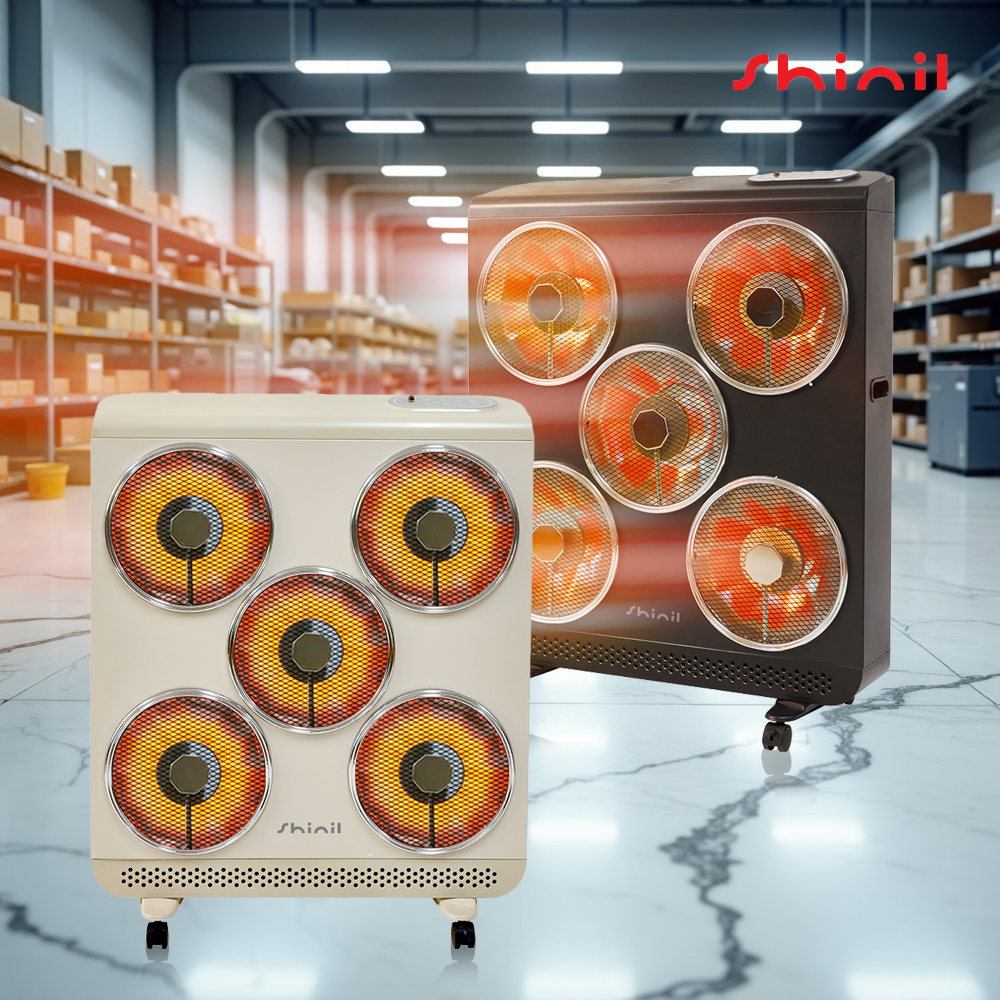 신일 대형 전기히터 업소용 산업용 공업용 전기난로 공장 사무실 하이라이트
