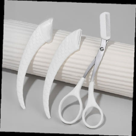 눈썹 정리가위 미용 다듬기 페이셜 케어 뷰티 도구 정밀한