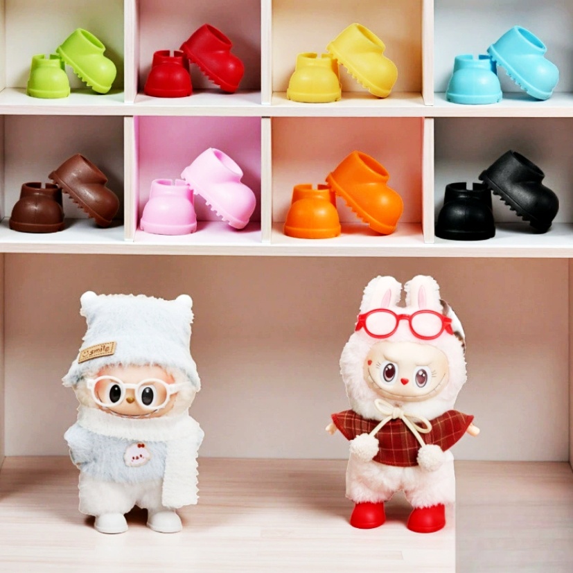 라부부신발 악세사리 의상 인형옷 그로밋 10cm 소품 세트 모루인형 321세대 입히기 만들