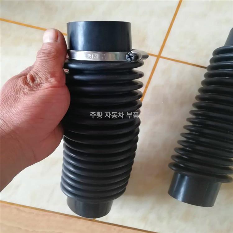 산업용 고무 호스 벨로우즈 배수관 내구성 배관 튜브 60mm 160mm - 상세 이미지 2