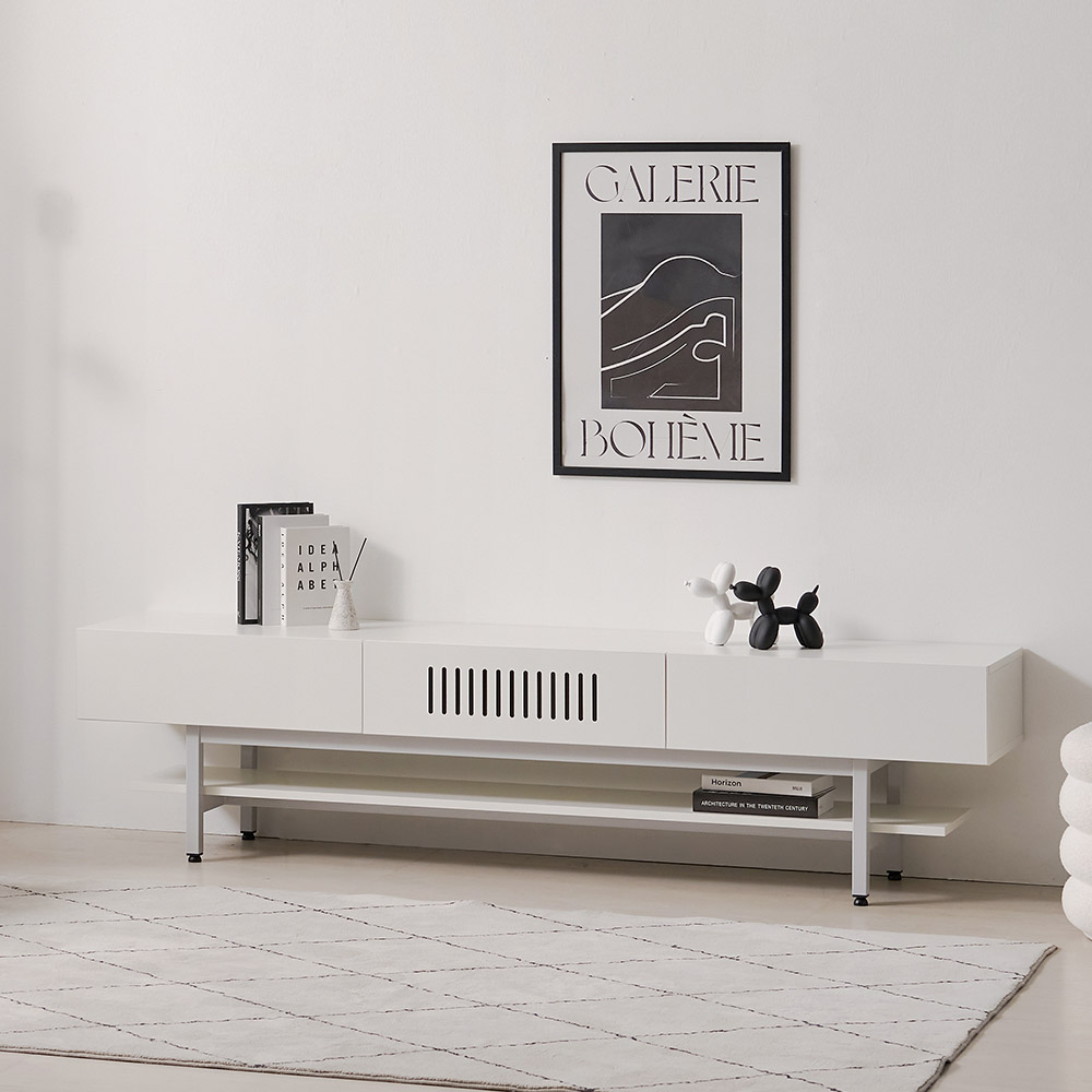 스탠스 높은 거실장 2000 티비다이