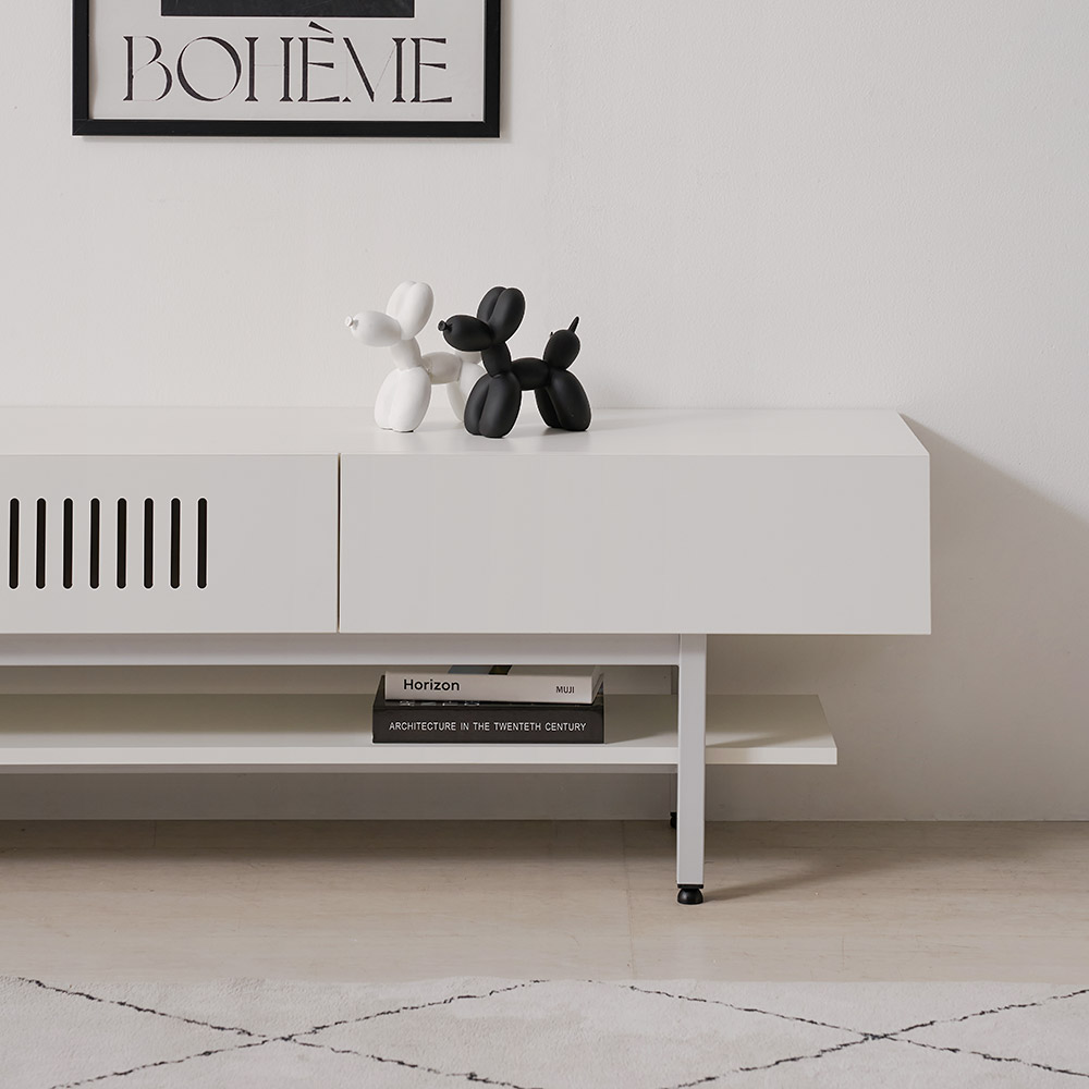 스탠스 높은 거실장 2000 티비다이