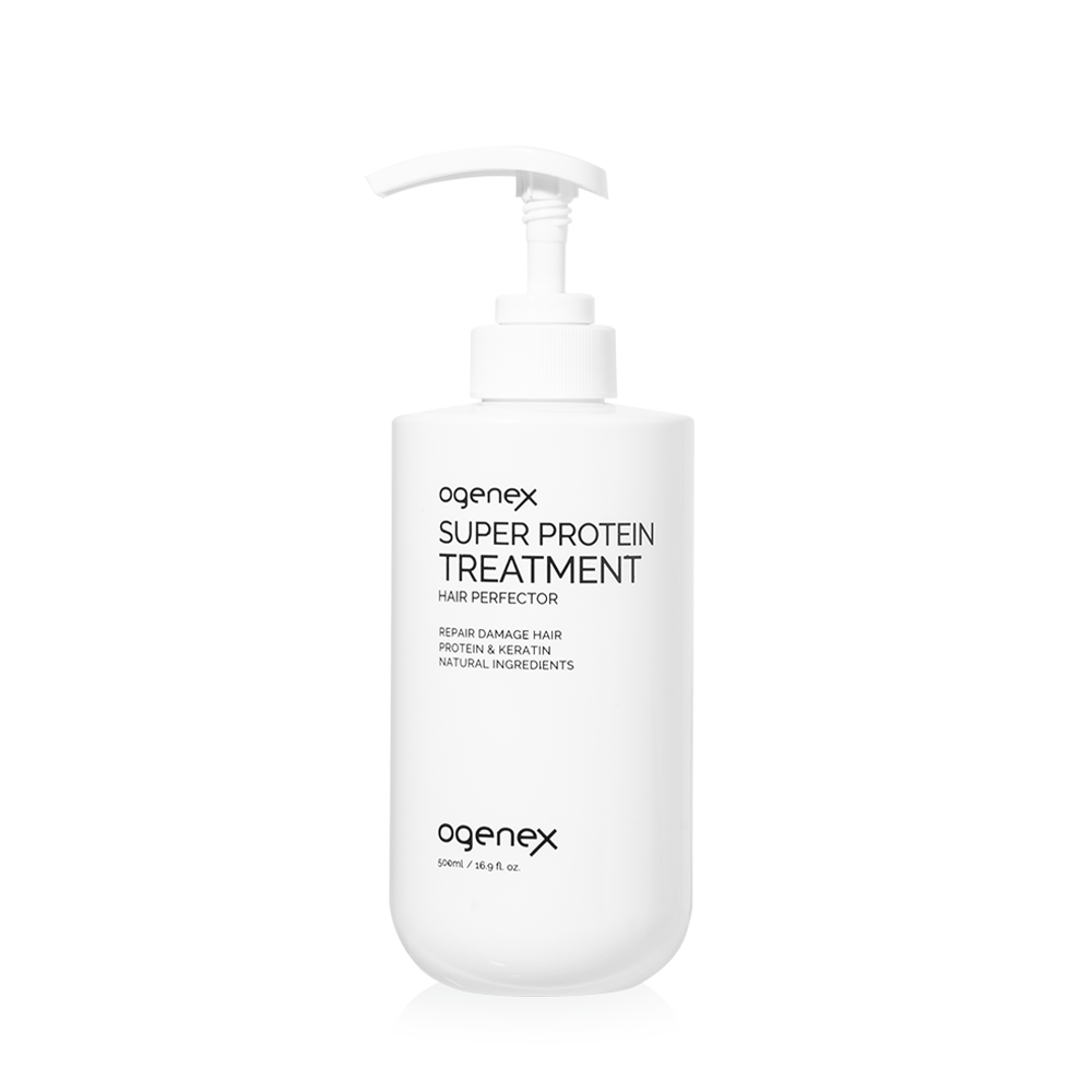 오제닉스 미용실 슈퍼 단백질 90,000ppm 트리트먼트 헤어 클리닉 상한머리 500ml 이미지 2