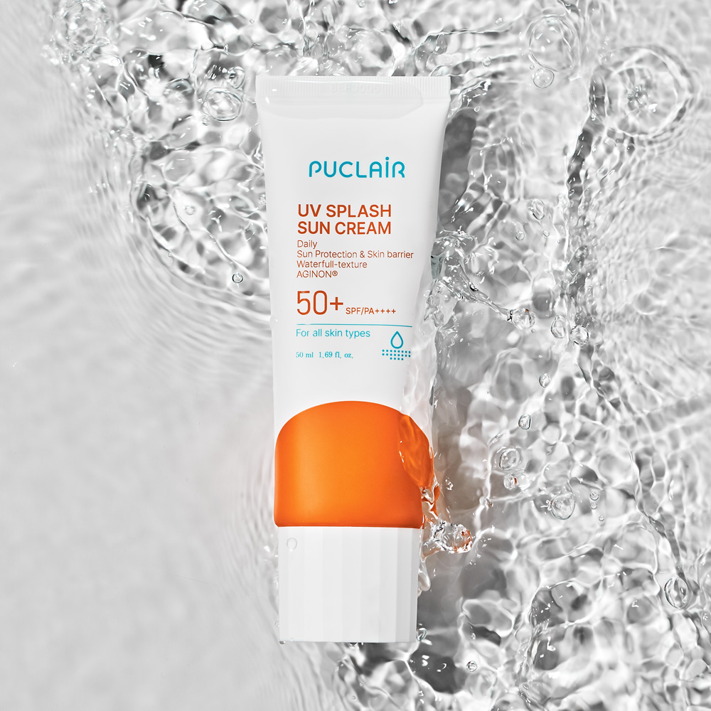퓨클레어 UV 수분 무기자차 선크림 SPF50 + PA 50ml, 2개 - 상품 이미지