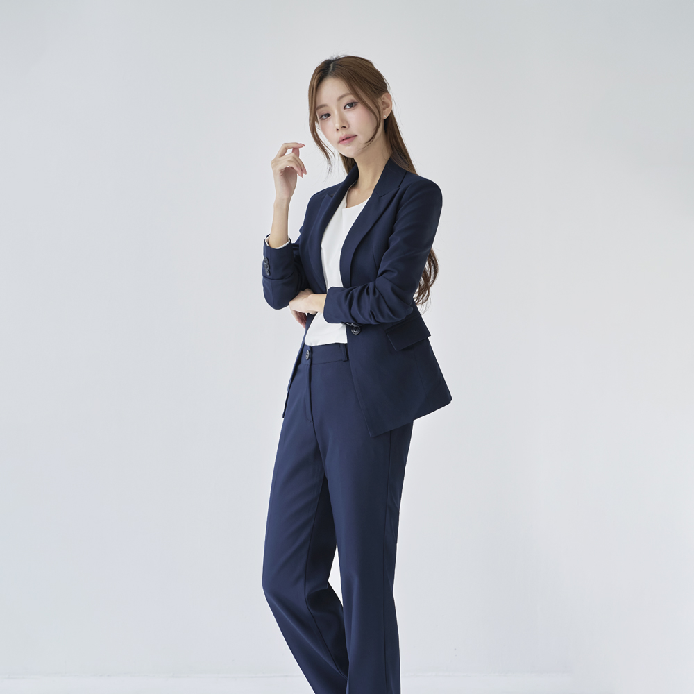 여성 정장 자켓 면접 빅사이즈 [심플형 자켓] 이미지 7