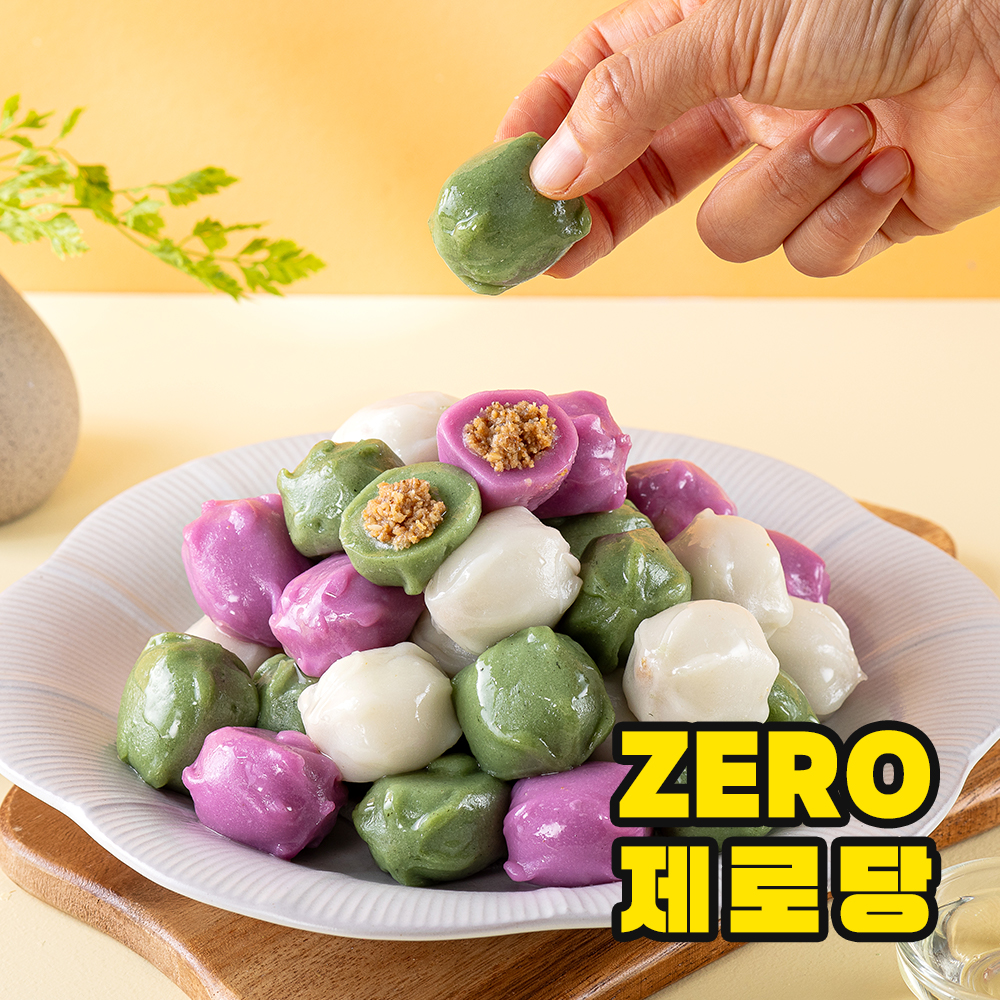 귀정떡방 제로당 설탕제로 ZERO 제로꿀떡 500g - 상세 이미지 2