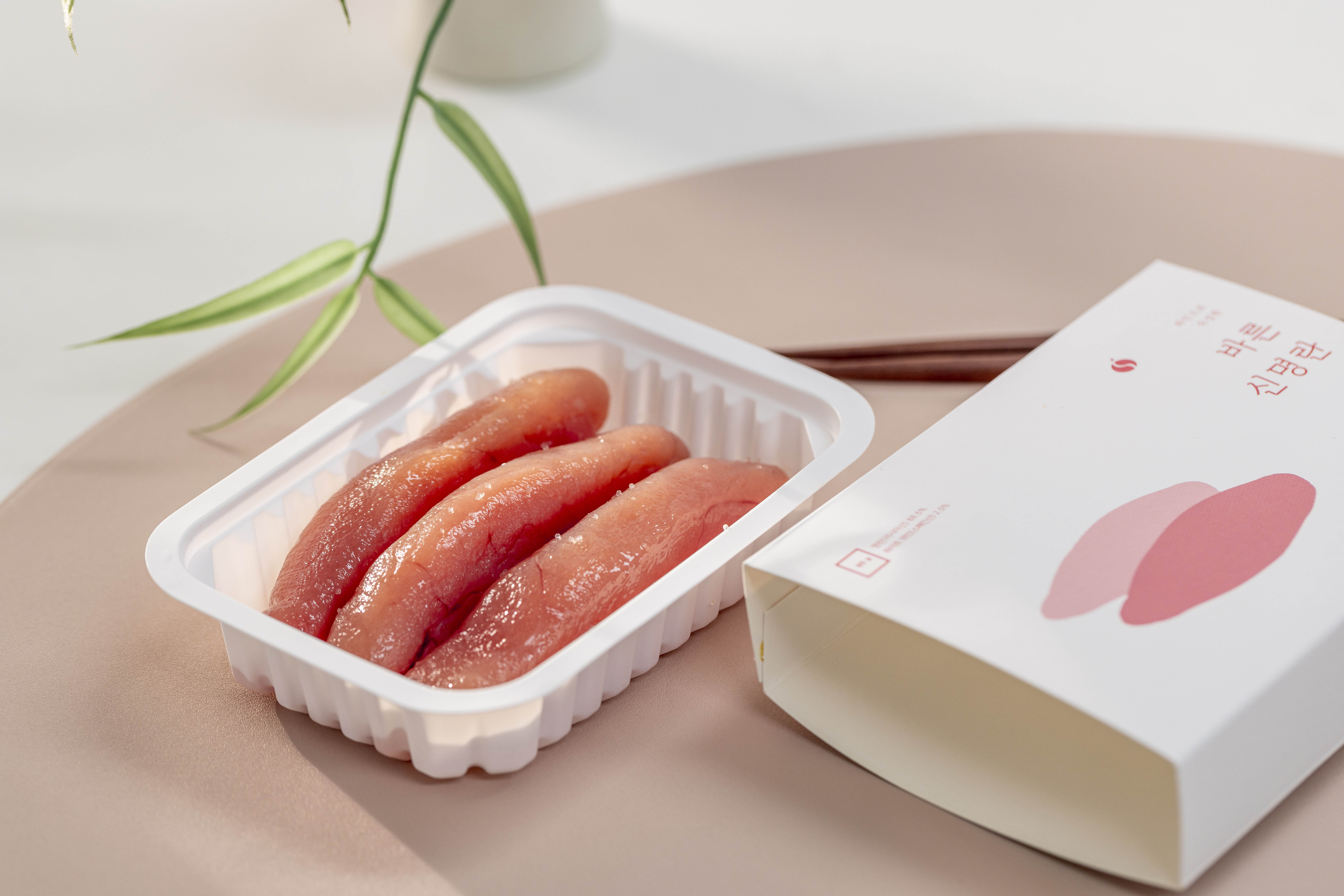 [소분포장] 저염 명란젓 아질산나트륨 없는 개별포장 명란 바른신명란 소포장 80g, 6개