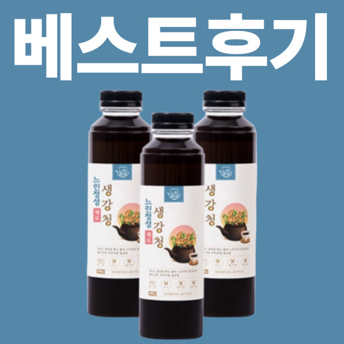 무설탕 무가당 생강청 생강차 홍강청 제로 수제 임산부 570g - 상세 이미지 4