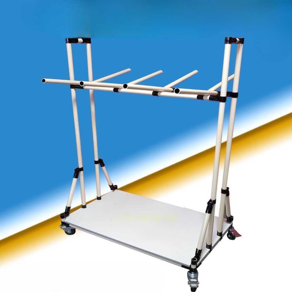 케이블 걸이대 전선 정리대 이동식 보관 작업실 사용 1000x500x1000mm 8걸이 - 상품 이미지