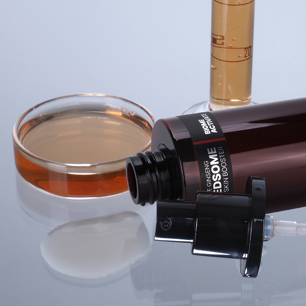 [바액] 레드좀 프라임 진생 스킨 부스터 [150ml] 고농축발효에센스 윤기부여 수분량 피부톤개선 50억개 인삼레드좀 함유