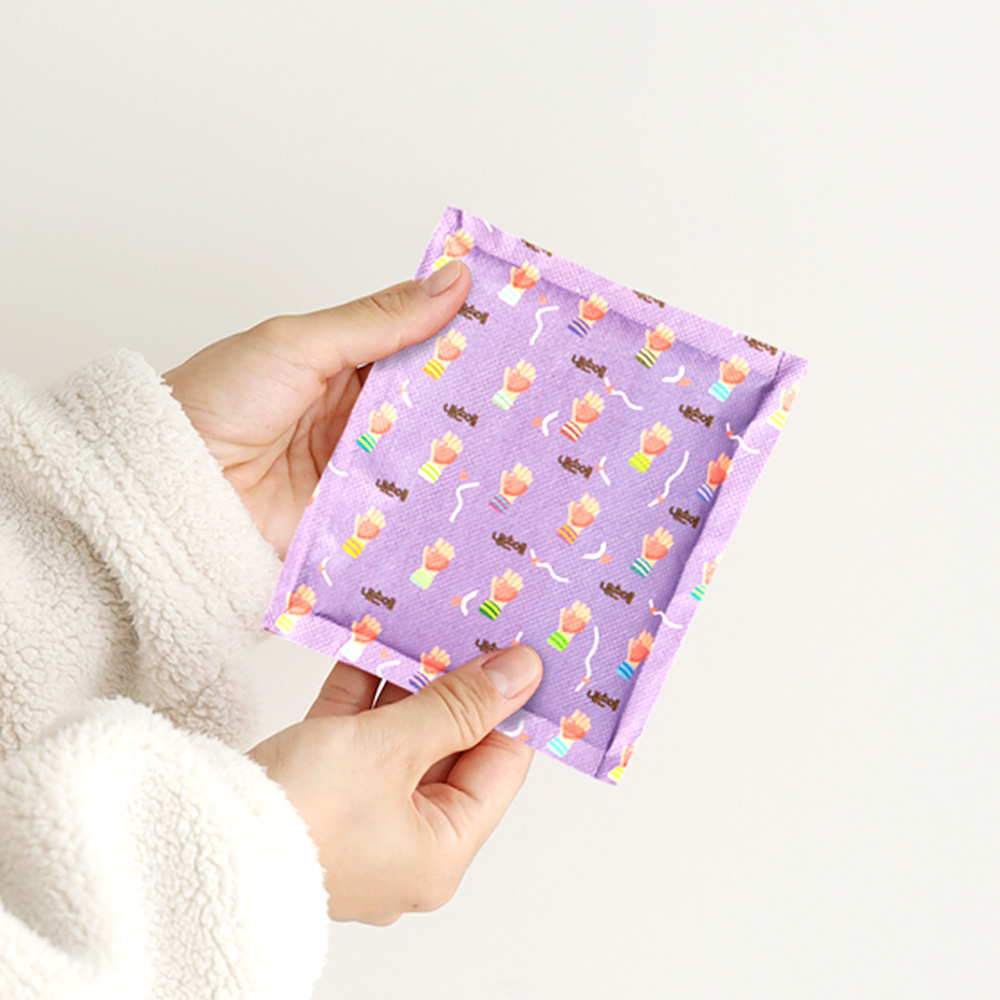 [네이버단독] 내손에 국내생산 군용 캠핑용 대용량 손난로 핫팩 160g, 20개