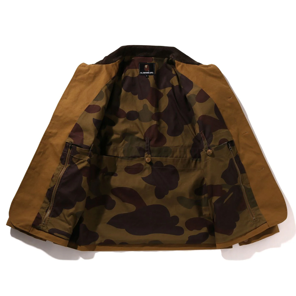 베이프 자켓 CANVAS HUNTING JACKET 7L70-140-303 - 상세 이미지 4