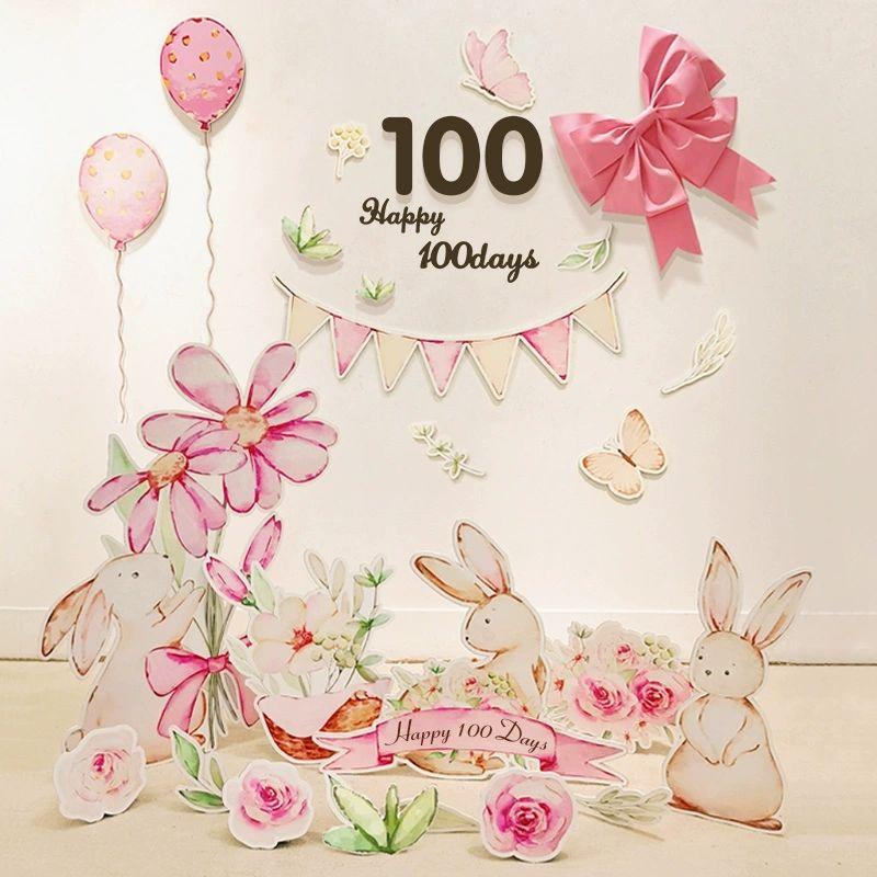 생일파티 포토존 돌상 손펌프포함 돌잔치 벽장식 첫돌 블루 생일 KT 보드 05 - 상세 이미지 5