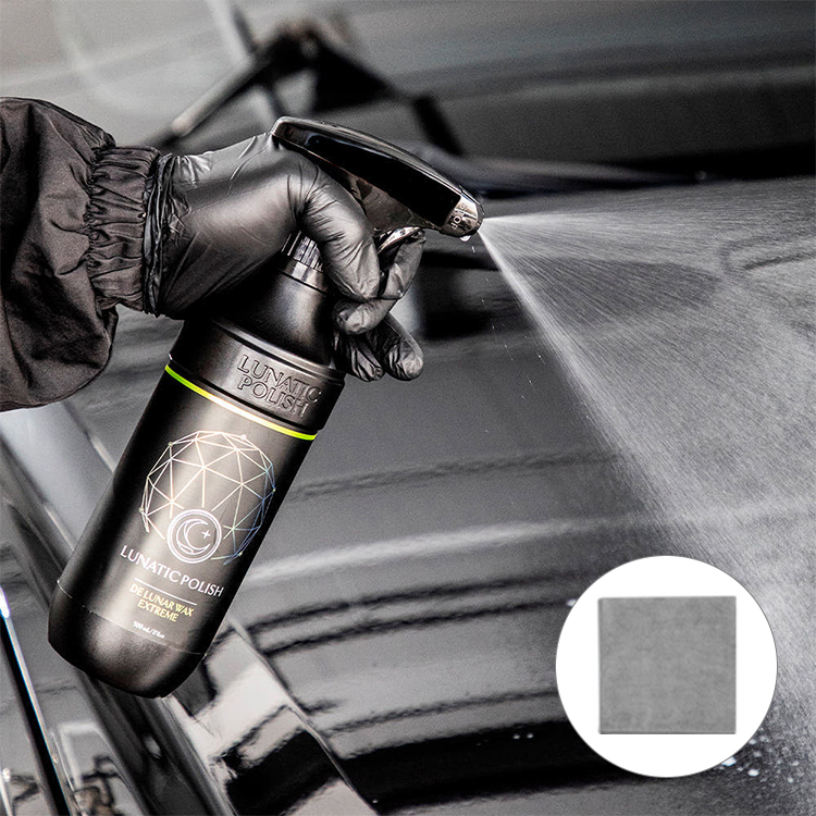 [+다용도타월][루나틱폴리시]더 루나왁스 익스트림 불스원 차량용 고광택 물왁스 500ml