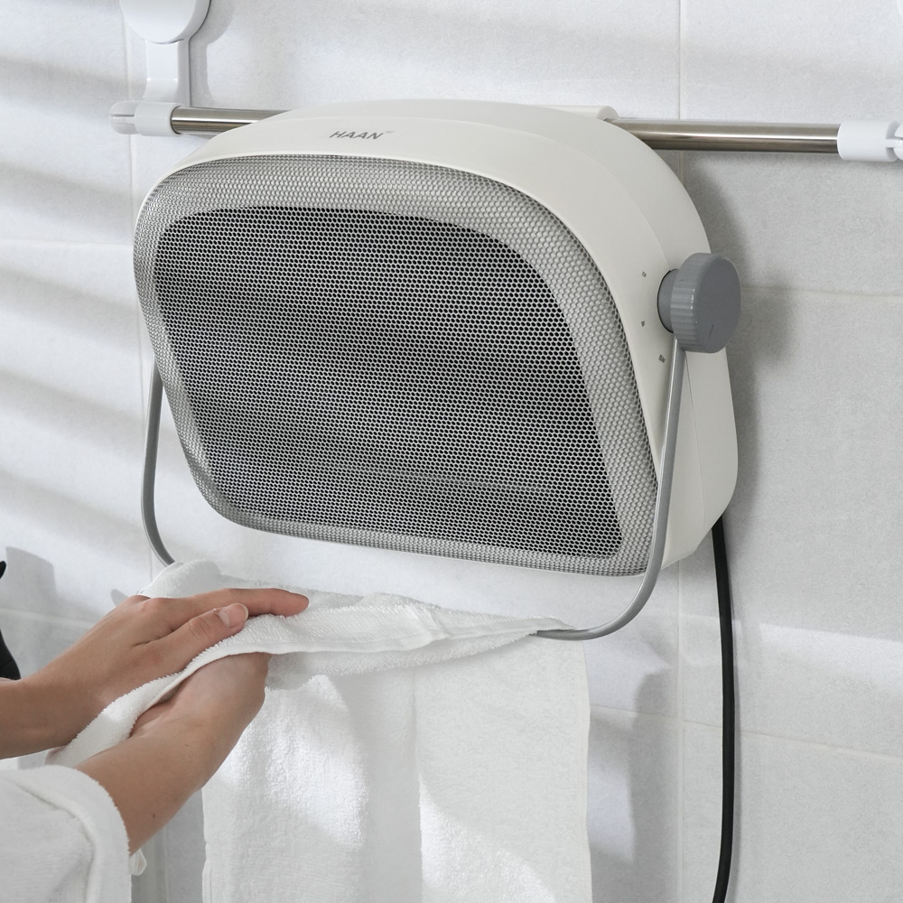 한경희 욕실온풍기 난방기 화장실 무타공 전기 가정용 카페 방수 4000TM 그레이