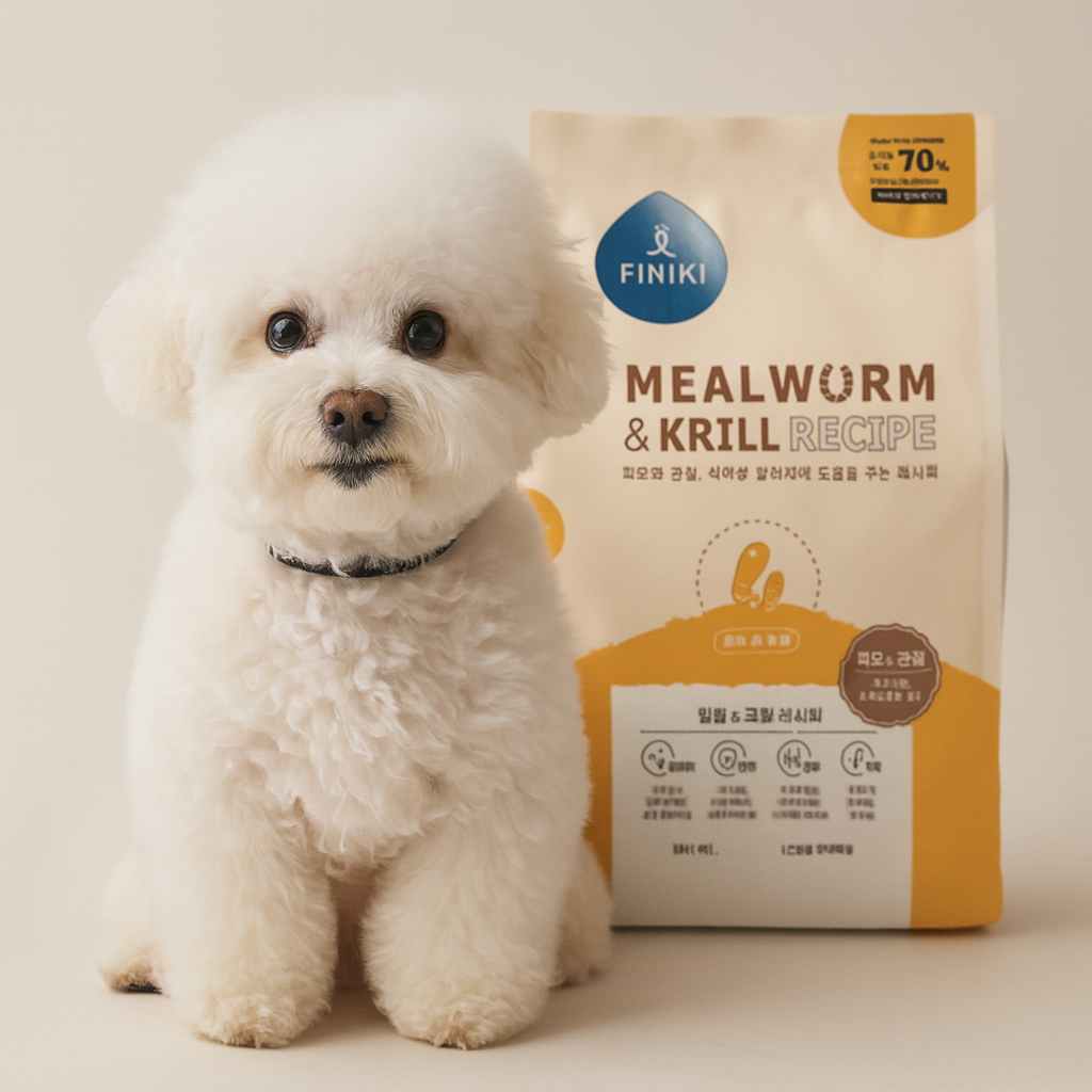 피니키 강아지 아토피 새우 밀웜 사료 1.5kg - 상세 이미지 2