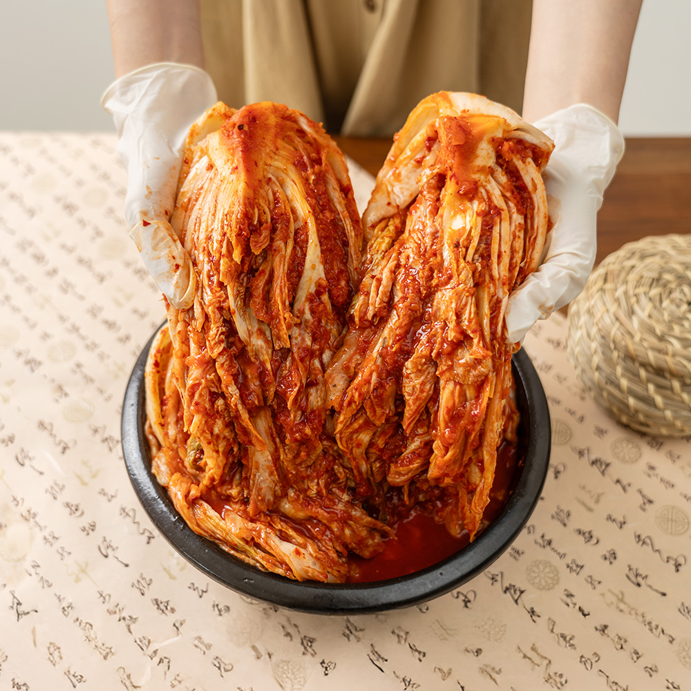 국내산 전라도 생 배추 포기 김치 10kg 당일생산 신선 갓담은 김치