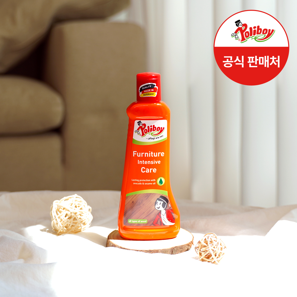 폴리보이 퍼니처 인텐시브케어 가구 클리너 200ml 원목 마루 청소 광택 보호 세정제 제품 이미지