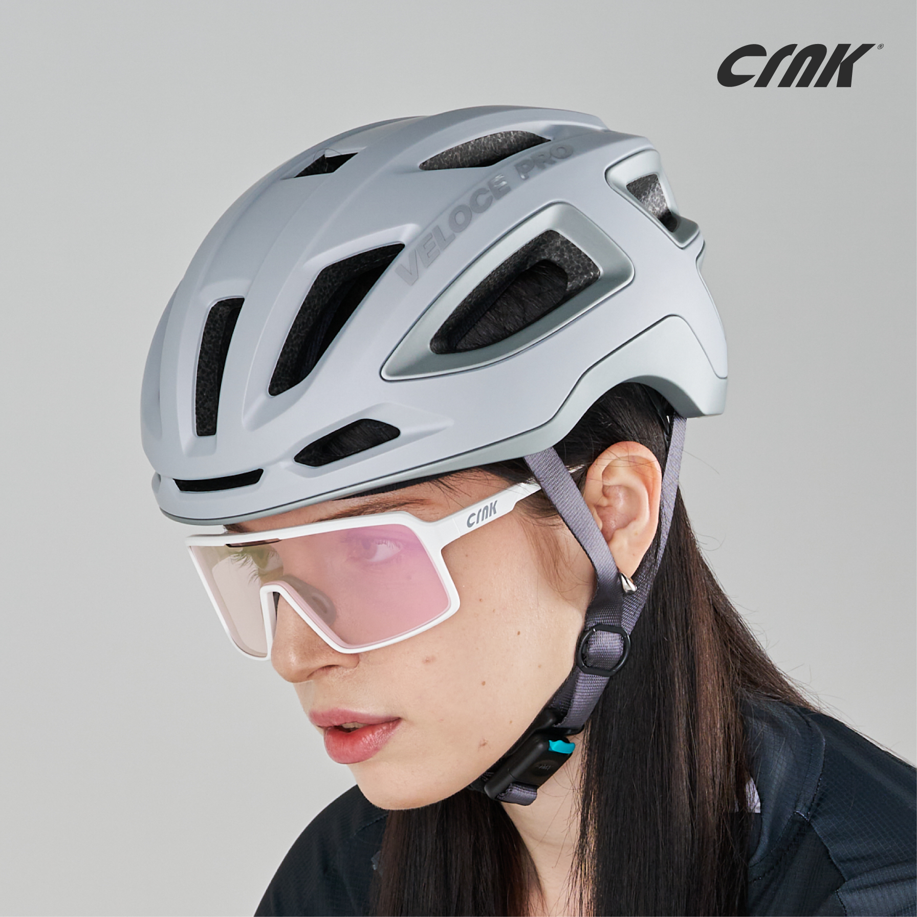 CRNK 크랭크 자전거헬멧 로드 어반 전기자전거 벨로체 프로 - 상품 이미지