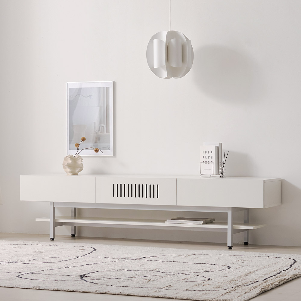 스탠스 높은 거실장 2000 티비다이