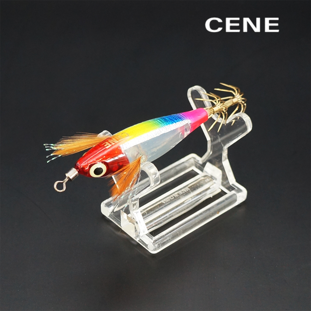 세네 에기 조타 프리즘 쭈꾸미 갑오징어 JOTA 90 레드, 6cm - 상세 이미지 2