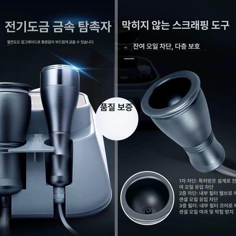전기부항기 경락 자동 기계 부항 펌핑 괄사 림프 흡입 대형+대형 헤드 - 상세 이미지 3