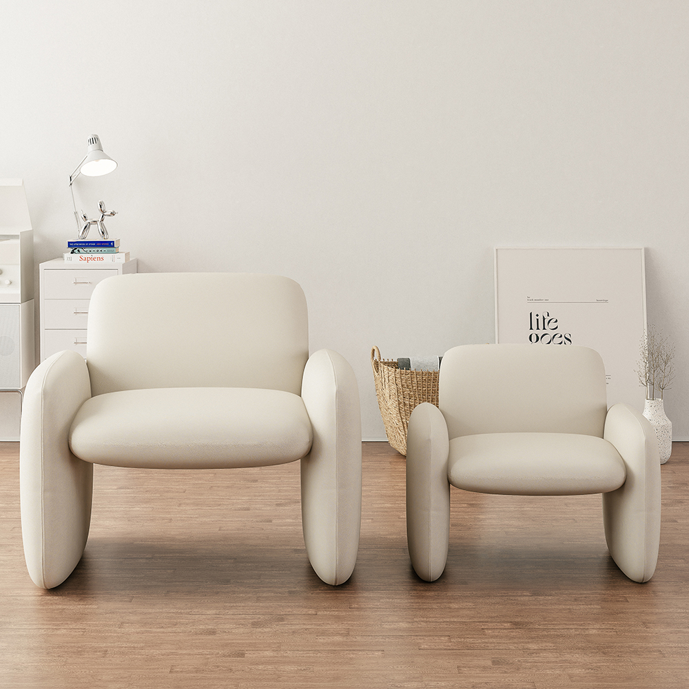 16피스 YSF 세미 부클레 1인 소파 암체어 방수 발수 구름 카페 라운지 안락 의자